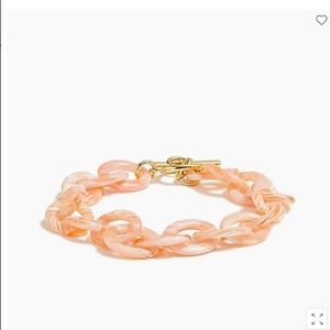 J Crew Factory Adjustable acetate link bracelet, NWT🏷